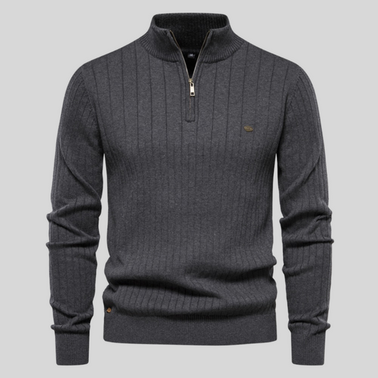 Callum | Elegant Ribbed Sweater