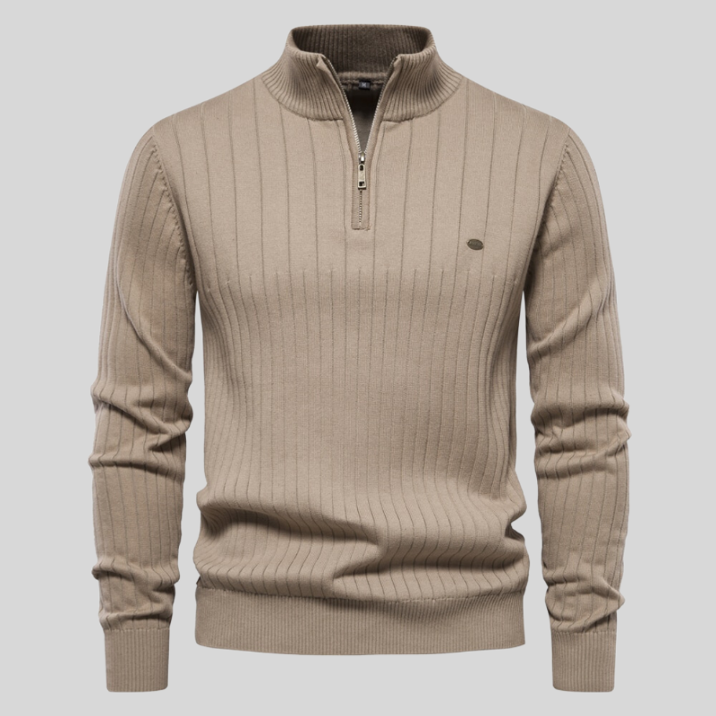 Callum | Elegant Ribbed Sweater