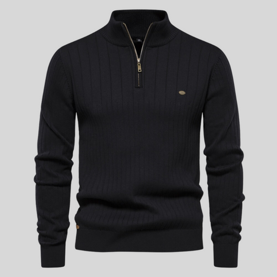 Callum | Elegant Ribbed Sweater