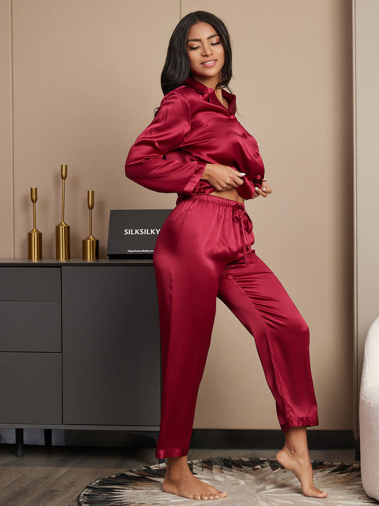 Elena | Elegant Satin Pajama Set