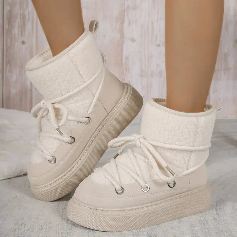 Lillian | Soft Plush Snow Boots